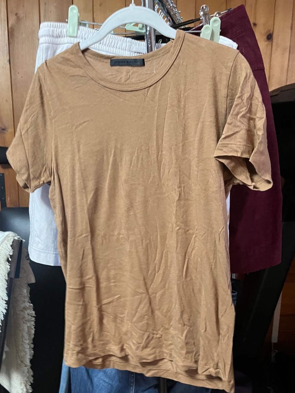 Jenni Kayne Brown T-Shirt, XL
